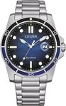 Citizen Solaruhr AW1810-85L, Armbanduhr, Herrenuhr, Edelstahlarmband, bis 10 bar