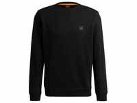 BOSS ORANGE Sweatshirt Westart mit BOSS Logopatch, schwarz