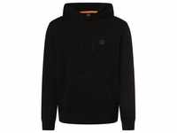 BOSS ORANGE Kapuzensweatshirt Wetalk mit gesticktem BOSS Markenlabel, schwarz