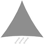 AMANKA Sonnensegel mit UV Schutz - 7 x 7 x 7 m Wasserdicht - Sonnenschutz...