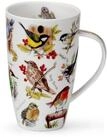 formano Tasse Dunoon Henley, Porzellan, Sp&uuml;lmaschinengeeignet, Wei&szlig;, Vogel, H: