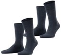 Esprit Socken Basic Easy (2-Paar, 2 Paar) druckfreier, breiter Komfortbund,