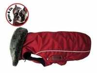 Wolters Hundemantel Winterjacke Amundsen für Mops & Co. rot Größe: 44 cm /