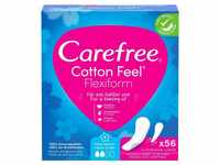 CAREFREE Slip-Einlage Cotton Feel Flexiform Frischeduft - 56 St.