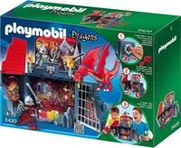 Playmobil&reg; Spiel PLAYMOBIL Aufklapp-Spiel-Box Drachenverlies 5420 - Ritterburg