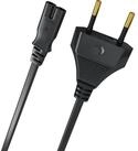 OEHLBACH Powercord C7 Premium Netzkabel Netzkabel, Kleinger&auml;testecker CEE7/16, C7