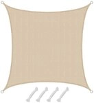 AMANKA Sonnensegel mit UV Schutz - 2 x 2 m Winddurchl&auml;ssig f&uuml;r Garten,...