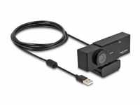 Delock USB UHD Webcam mit Mikrofon 4K 30 Hz 110° Blickwinkel......