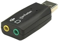 MANHATTAN Manhattan Sound Adapter 3D USB - Audio. Audio-Adapter USB, 3D