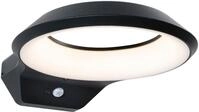 Paulmann LED Au&szlig;en-Wandleuchte Anela 230V anthrazit IP44, LED fest integriert,
