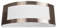 Lindby Au&szlig;en-Wandleuchte Raja, Edelstahl Alu IP44, 1 x 14 W