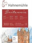 Hahnem&uuml;hle Aquarellblock Britannia Aquarellblock 24x32cm 300g/m&sup2;, matt