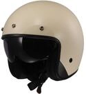 LS2 Motorradhelm LS2 OF601 Bob II Solid Jethelm Creme L (1er Set)