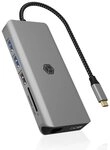ICY BOX Laptop-Dockingstation ICY BOX IB-DK4061-CPD, Dockingstation, (USB-A