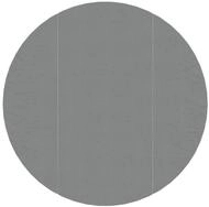 vidaXL Pool-Abdeckplane, Pool-Bodentuch Hellgrau &Oslash;366 cm Polyester Geotextil