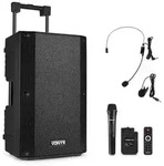 Vonyx Vonyx VSA500-BP 12" Tragbares Akku Lautsprecher System Einbaulautsprecher