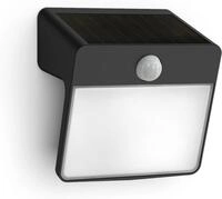 Philips LED Solarleuchte Outdoor Yarixa 2.2W, 2700 Kelvin, schwarz,