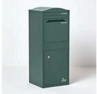Smart Parcel Box Paketbriefkasten Gro&szlig;er Paketbriefkasten mit gebogenem Dach,