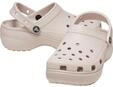 Sneaker CROCS "Classic Plattform Clog W", Damen, Gr. 41, gr&uuml;n (rosa), Obermaterial: