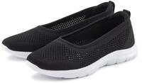 LASCANA Halbschuh, Slip-On-Sneaker, Sneaker Ballerinas zum Reinschl&uuml;pfen VEGAN