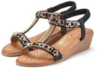 Vivance Sommerschuh, offener Schuh, Sandale, Keilsandalette, Sandalette mit