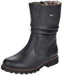 Remonte Winterstiefel, Blockabsatz, Winterboots mit Falten am slouchy Schaft, schmale