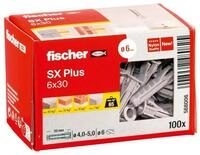 Fischer Spreizd&uuml;bel Spreizd&uuml;bel SX Plus 6 x 30, (100-tlg)