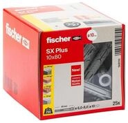 fischer Spreizd&uuml;bel fischer D&uuml;bel SX Plus 10x80 25 Stk