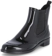 Beck Damen Chelsea Regenstiefel City Gummistiefel (elegante Stiefelette f&uuml;r trockene