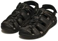 Geox UOMO SANDAL STRADA C Sandale, Sommerschuh, Klettschuh, Outdoorsandale, mit