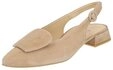 Paul Green Paul Green Ballerinas Veloursleder Riemchensandale