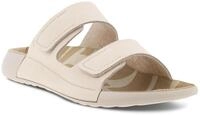 Pantolette ECCO "COZMO W", Damen, Gr. 35, beige, Nubukleder, Schuhe Pantolette,