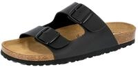 Pantolette LICO "Pantolette Bioline Man", Herren, Gr. 47, schwarz, Synthetik, Schuhe