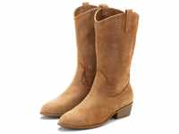 LASCANA Westernstiefel Sommer Boots, Ankle Stiefelette, Schlupfstiefel, Cowboy-Look,