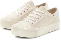 Sneaker LASCANA, Damen, Gr. 36, beige, Obermaterial: 100% Textilmaterial. Decksohle: