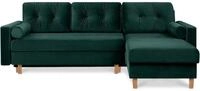 KONSIMO&reg; Ecksofa ERISO Universalecke mit Ottomane, ausziehbare Liegfl&auml;che 212x140