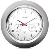 Mebus Wecker 19454 Funk-Wanduhr mit Thermo-/Hygrome