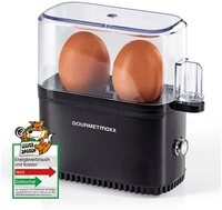 GOURMETmaxx Eierkocher GOURMETmaxx Design-Eierkocher f&uuml;r 2 Fr&uuml;hst&uuml;ckseier, 250 W,