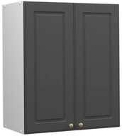 Vicco H&auml;ngeschrank Fame-Line, Anthrazit-Gold/Wei&szlig;, 60 cm (1-St)