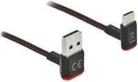 Delock Delock USB-Kabel USB 2.0 USB-A Stecker, USB-C&reg; Stecker 0.20 m Schwarz