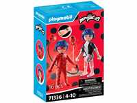 Playmobil® Konstruktions-Spielset Miraculous: Marinette & Ladybug (71336),