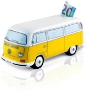 VW Collection by BRISA Spardose Volkswagen Sparschwein im T2 Bulli Bus Design,