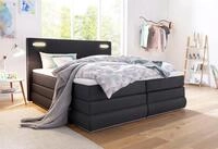 COLLECTION AB Boxspringbett Ninoni, inkl. Bettkasten, Topper und wahlweise mit