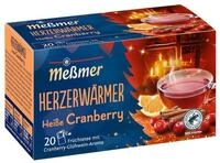 Me&szlig;mer Tee, Me&szlig;mer Wintertee Herzerw&auml;rmer Hei&szlig;e Cranberry 20x2,25g Packung 45g