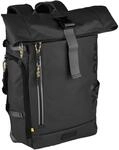camel active Rucksack Explore, wasserabweisendes recyceltes Nylon und reflektierende