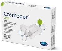 PAUL HARTMANN AG Wundpflaster Hartmann Cosmopor&reg; Steril Wundverband 7,2x5 cm...