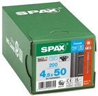 SPAX Fassadenschraube Fassadenschraube, Linsenkopf, Edelstahl A2, T-STAR plus...