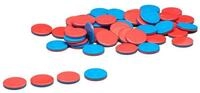 Wissner&reg; aktiv lernen Lernspielzeug Wendepl&auml;ttchen (Rot/Blau) (50 St&uuml;ck),