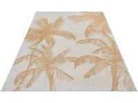 NORTHRUGS In- & Outdoor Teppich Jaora grau/gold 160x230 cm