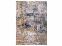 Teppich Kurzflorteppich AMARI, 160 x 230 cm, Grau, Gelb, LUXOR living,...